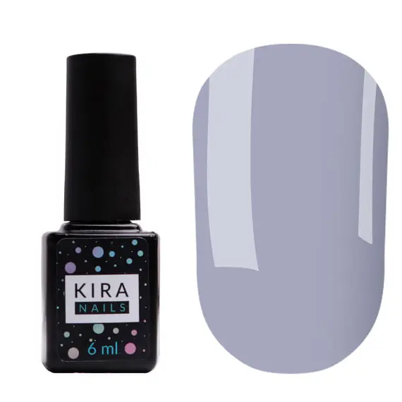 KIRA Nails / Color Base 009 / блакитний / 6 мл (Розпродаж. Термін до 08.06.2025р)