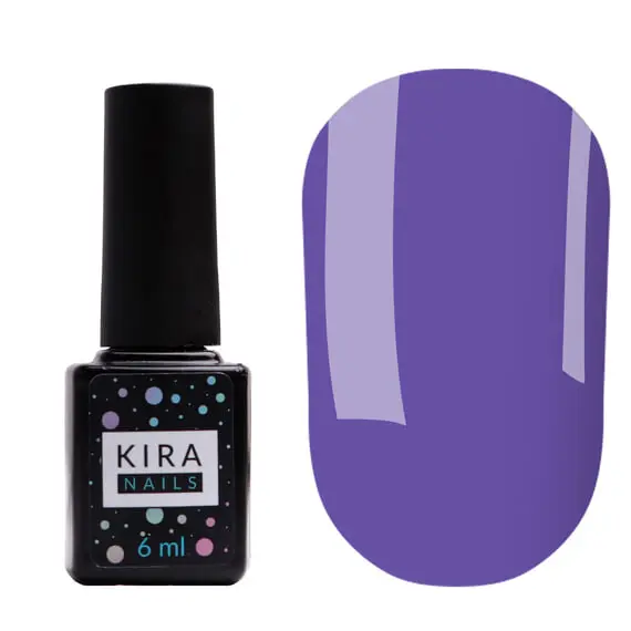 KIRA Nails / Color Base 012 / волошковий / 6 мл (Розпродаж. Термін до 28.02.2025р)