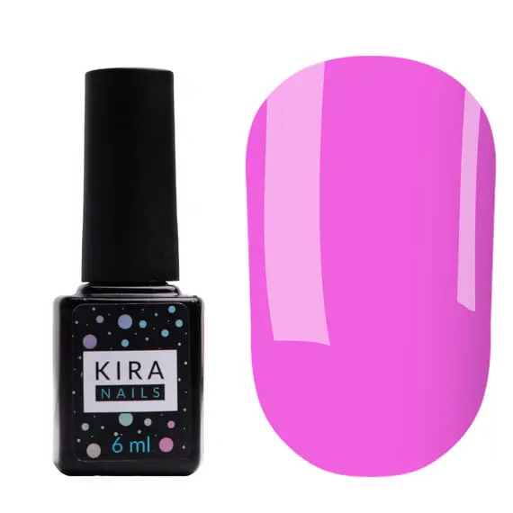 KIRA Nails / Color Base 014 / рожевий / 6 мл (Розпродаж. Термін до 16.06.2025р)