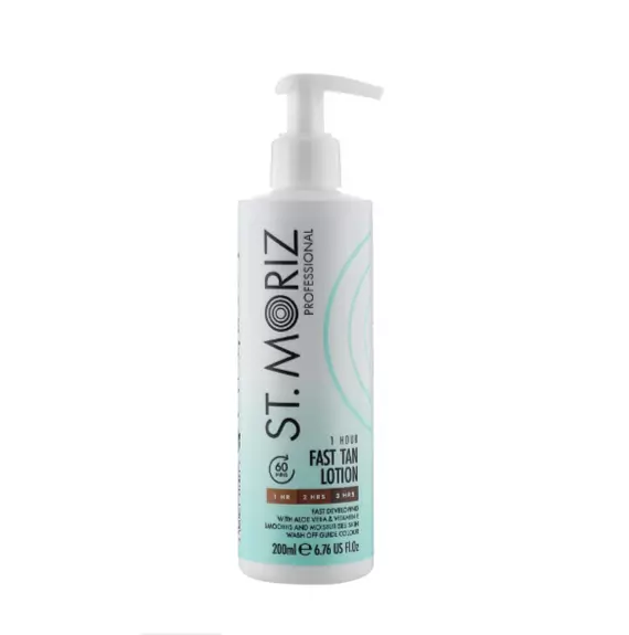 St.Moriz Pro / Автобронзат-лосьйон для автозасмаги / Fast Tan Lotion / 200 мл