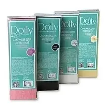 Doily / Смужки для депіляції в коробці 7х22 см / 100 шт
