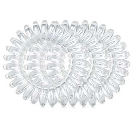 Invisibobble / Резинка-браслет для волосся / POWER Crystal Clear / 3 шт/уп
