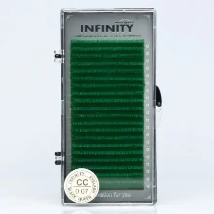 Вії Infinity / Зелені
