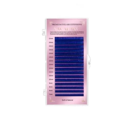 Вії Nagaraku / Сині / мікс