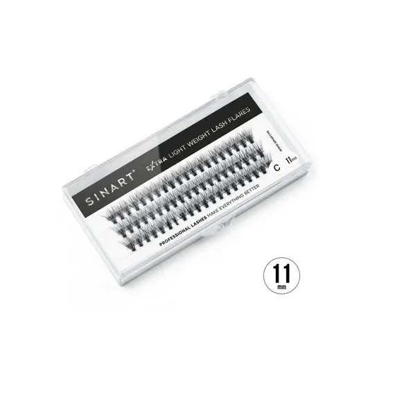 Sinart / Вії накладні пучкові / 10D