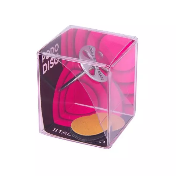 Staleks / Педикюрний диск зі змінним файлом / PODODISC EXPERT 180 грит / 5 шт/уп