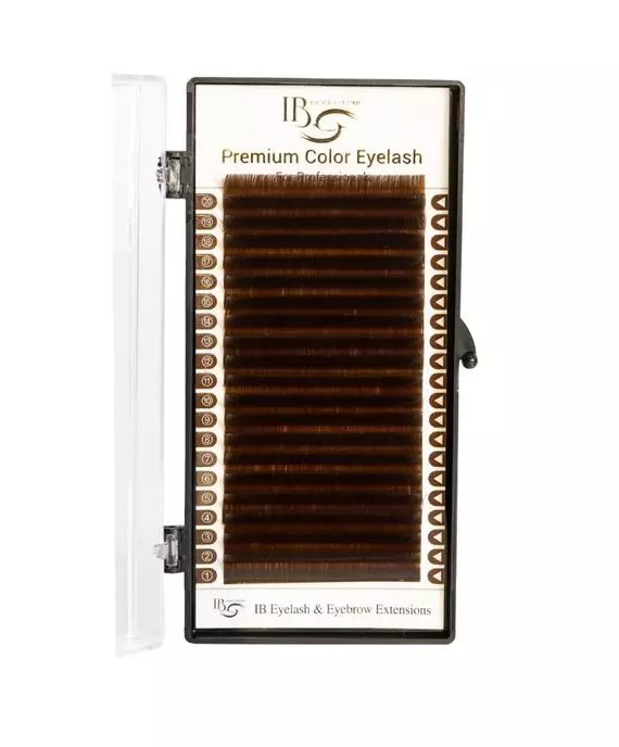 Вії I-Beauty / Мікс / Темно-коричневі