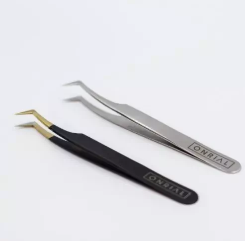 Onrial / Пінцет для нарощування вій / Мега Голлівуд