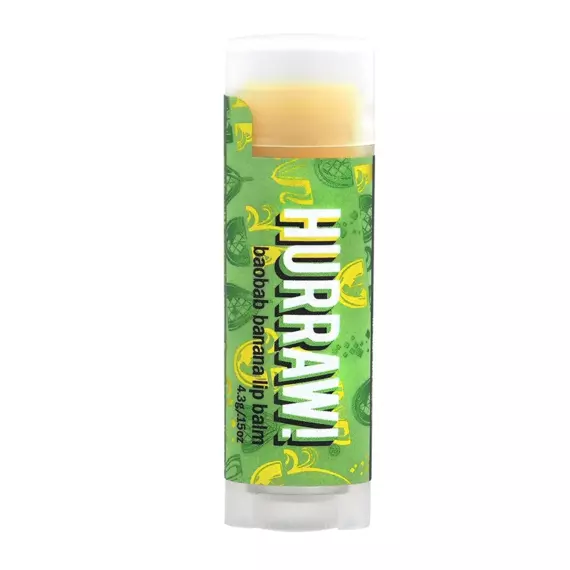 Hurraw / Бальзам для губ / Banana Lip Balm / 4,8 г