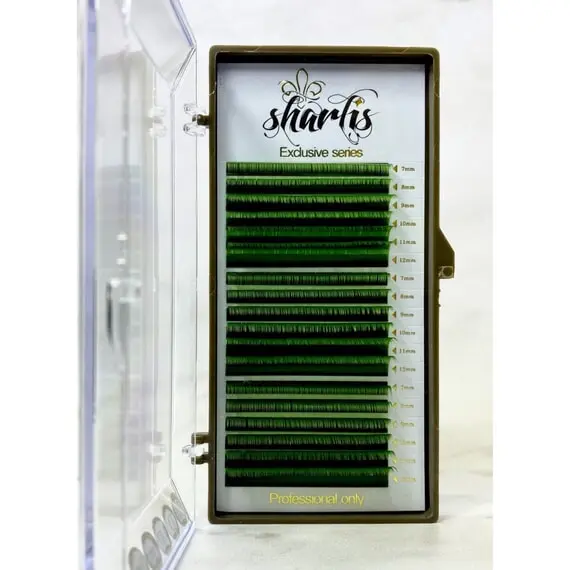 Вії Sharlis Silver / Мікс / Зелені