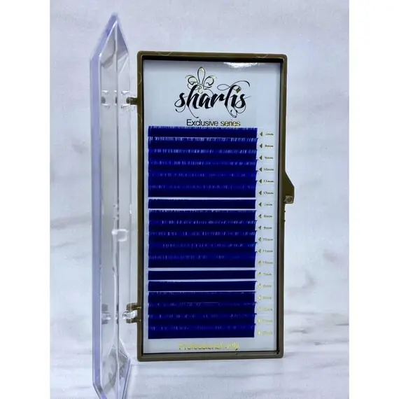 Вії Sharlis Silver / Мікс / Сині