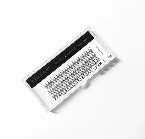 Sinart /  Вії накладні пучкові / 12D 