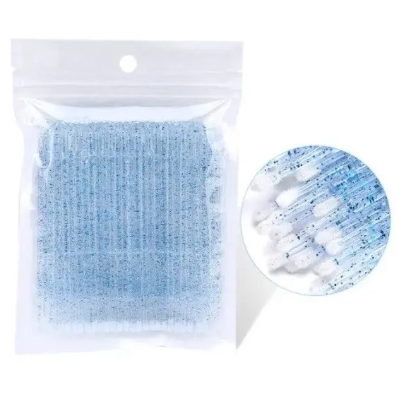 Микробраши глитерные / 100 шт/уп