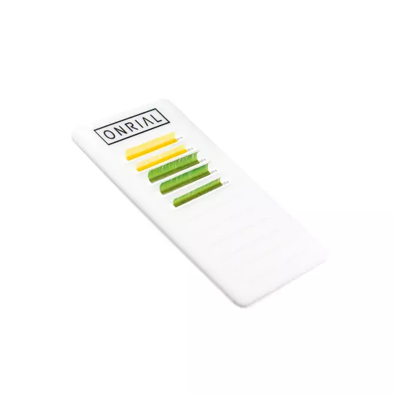 Onrial /  Акрилова планшетка для вій з розмітками і кругом під клей