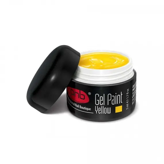 PNB / Гель-фарба 08 / Gel Paint Yellow / 5 мл (Розпродаж. Термін 05.24)