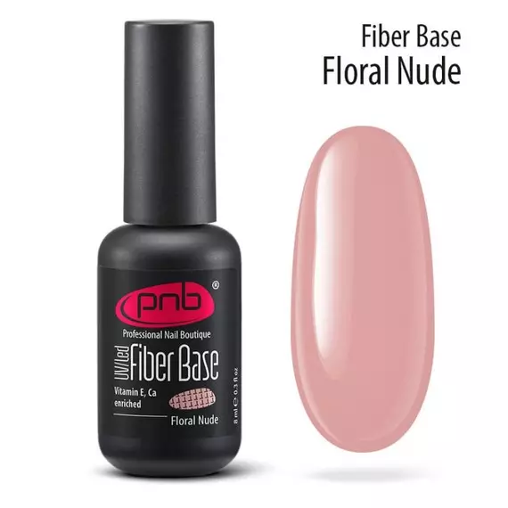 PNB / Fiber Base / Floral Nude / База с нейлоновыми волокнами