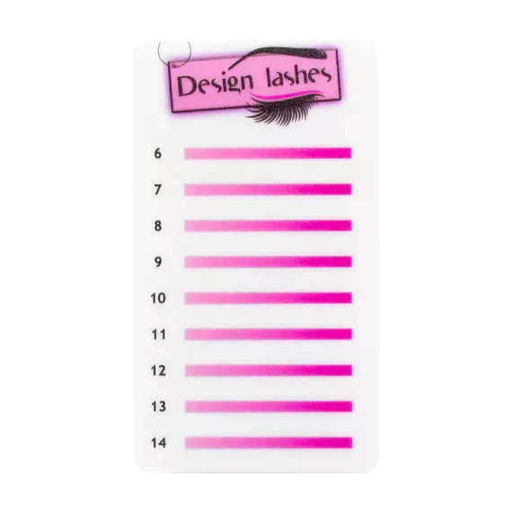 Design Lashes / Планшетка для вій (9 ліній)