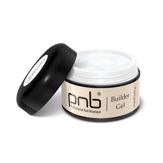 PNB / Гель білосніжний / Builder Gel Snow White  / 15 мл