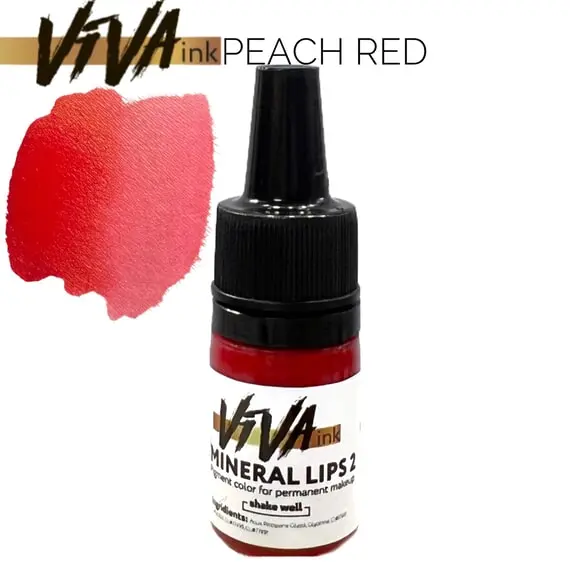 VIVA ink  / Mineral / Lips #2 / Peach Red / 6 мл