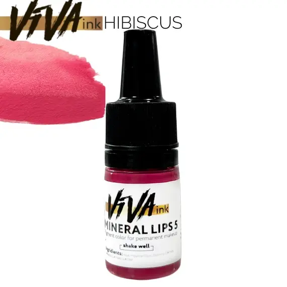 VIVA ink  / Mineral / Lips #5 / Hibiscus / 6 мл