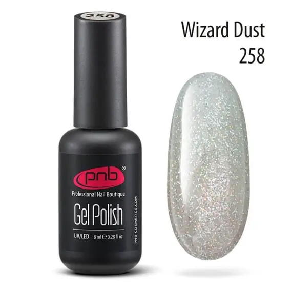 PNB / Гель лак №258 / Wizard Dust / 8 мл