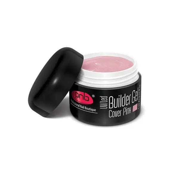 PNB / Гель камуфлюючий рожевий / Builder Gel Cover Pink  / 5 мл (Розпродаж. Придатний по 06.25)