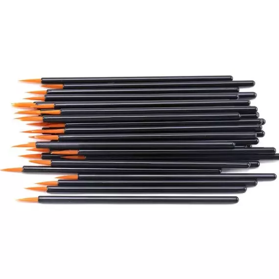 Пезлик-аплікатор для муса, хни, підводки / рудий ворс / (50 шт)