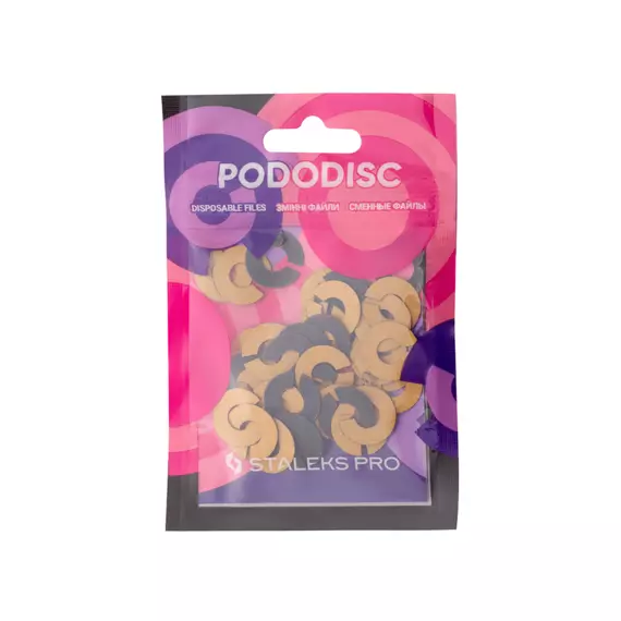 Staleks /  Змінні файл-кільце для педикюрного диску / PODODISC / S 240