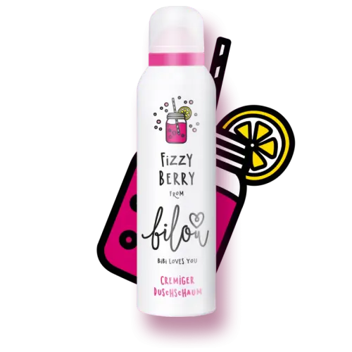 Bilou / Пінка для душу / Fizzy Berry / 200 мл