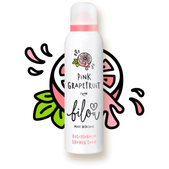 Bilou / Пінка для душу / Pink Grapefruit / 200 мл