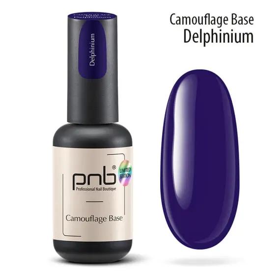 PNB / Камуфлирующая база / Delphinium, violet / 8 мл