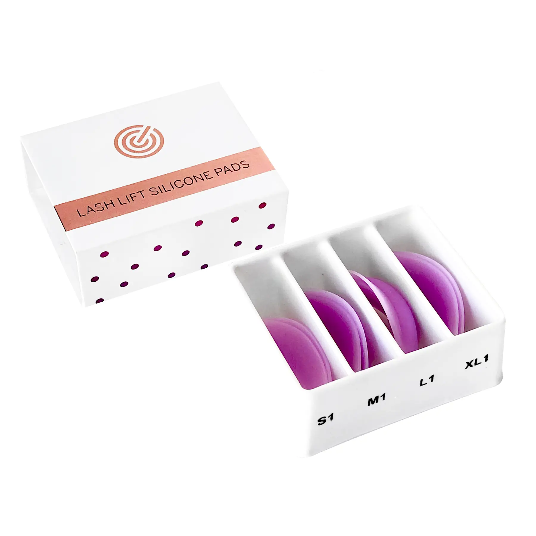 Maxymova / Валики LIFT/ лиловые / 4 пары