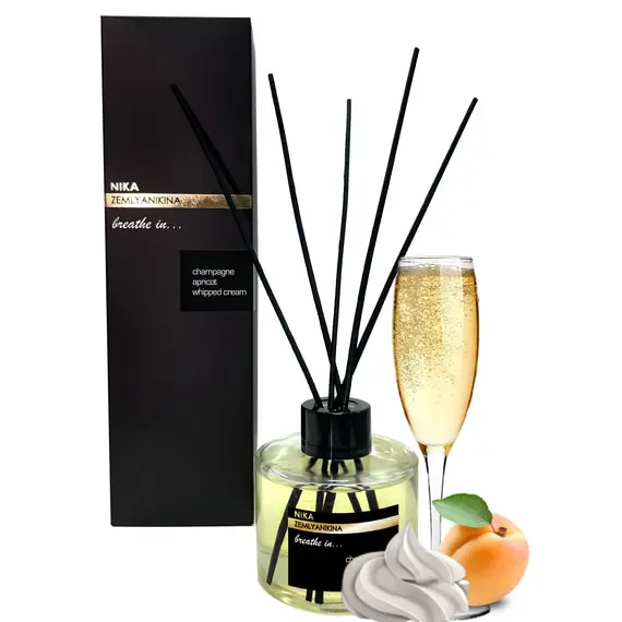 Nika Zemlyanikina / Аромадифузор / CHAMPAGNE/APRICOT/WHIPPED CREAM / 130мл