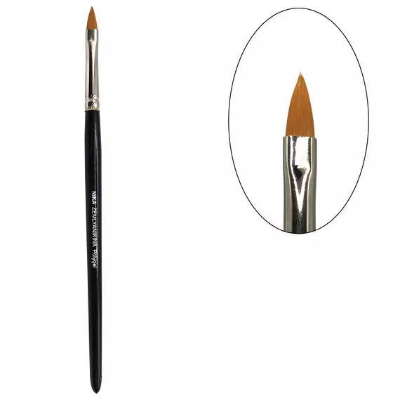 Nika Zemlyanikina / Кисть для моделирования / Polygel