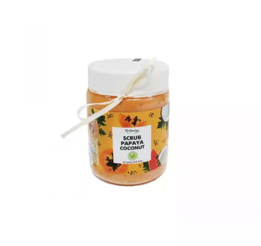 Top Beauty / Скраб для тела / Папайя / 250мл (распродажа, срок до 11.23)
