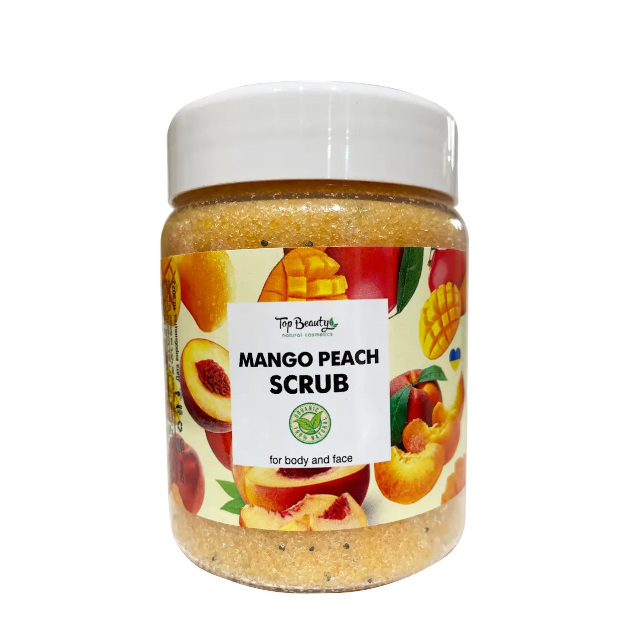 Top Beauty / Скраб для тела / Манго-персик / 250г