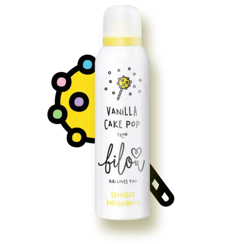 Bilou / Пінка для душу / Vanilla Cake Pop / 200мл