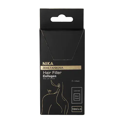 Nika Zemlyanikina  / Філер-активатор росту волосся / COLLAGEN / 10 МЛ X 4ШТ