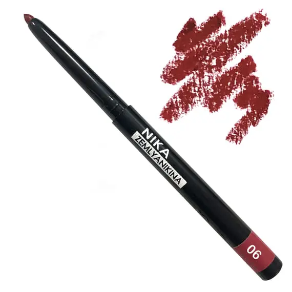 Nika Zemlyanikina / Олівець для губ / №6
