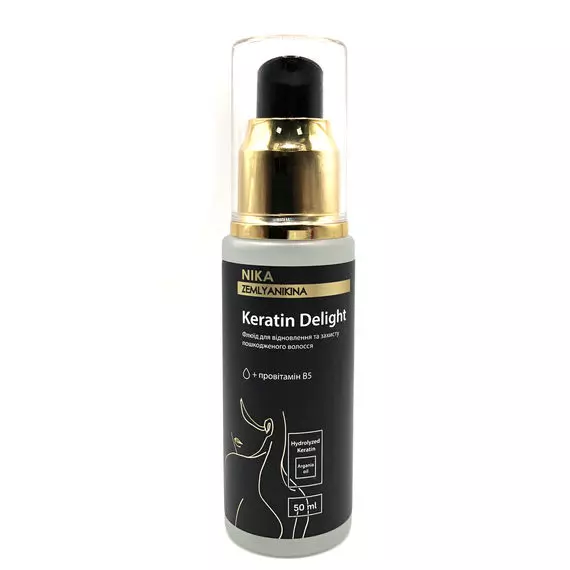 Nika Zemlyanikina / Флюїд для волосся кератиновий / 50мл
