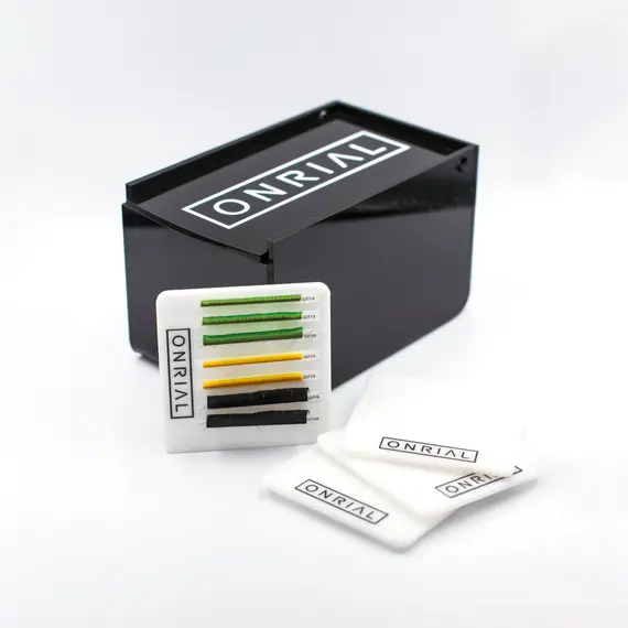 Onrial / Лашбокс чорний під планшетки на руку