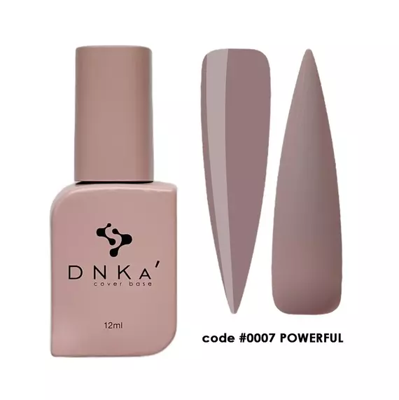 DNK'a / Cover Base #0007 / Powerful / холодний бежевий / 12 мл