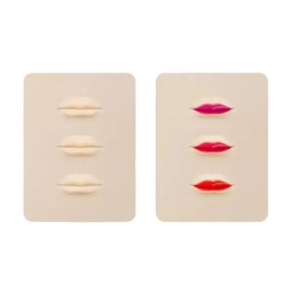 Килимок тренувальний 3D для татуажу / Губи 3шт