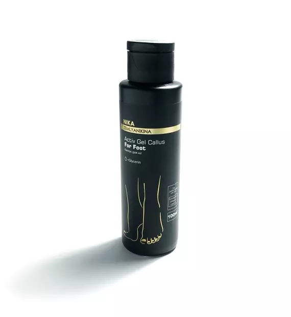 Nika Zemlyanikina / Каллус гель для ніг / Activ Gel Callus / 100 мл