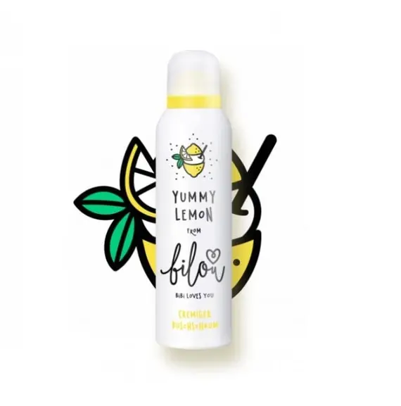 Bilou / Пінка для душу /  Yummy Lemon  / 200 мл
