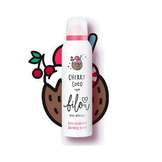 Bilou / Пінка для душу / Cherry Coco / 200 мл