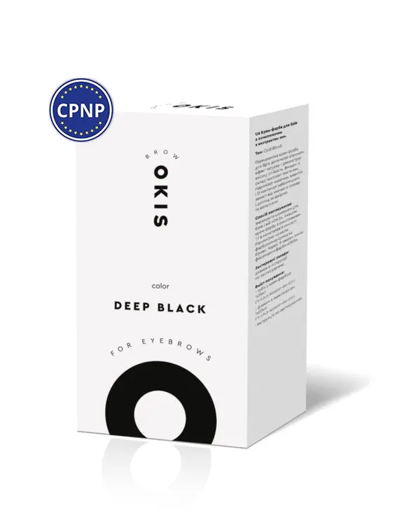 OKIS BROW / Крем-фарба для брів з окислювачем / з екстрактом хни / 15 мл (Розпродаж. Придатний до 15.02.26)