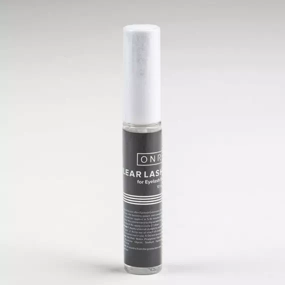 Onrial / Закріплювач для нарощених вій Сlear lash coating (прозорий) / 10 мл