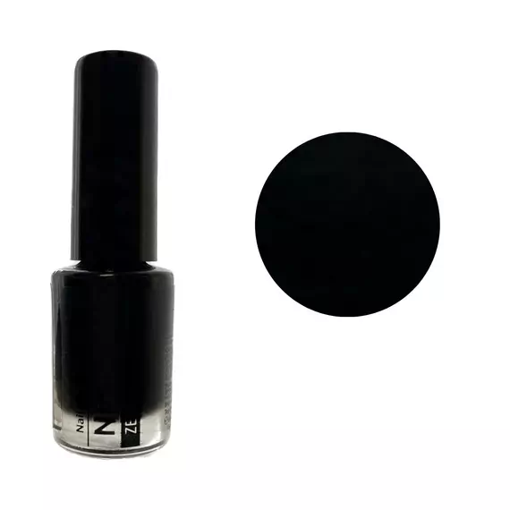 Nika Zemlyanikina / Лак для нігтів / #01 чорний / 6 мл