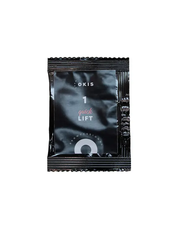 OKIS BROW / Засіб для ламінування брів і вій 1 LIFT Quick / (Україна) в саше 3 мл